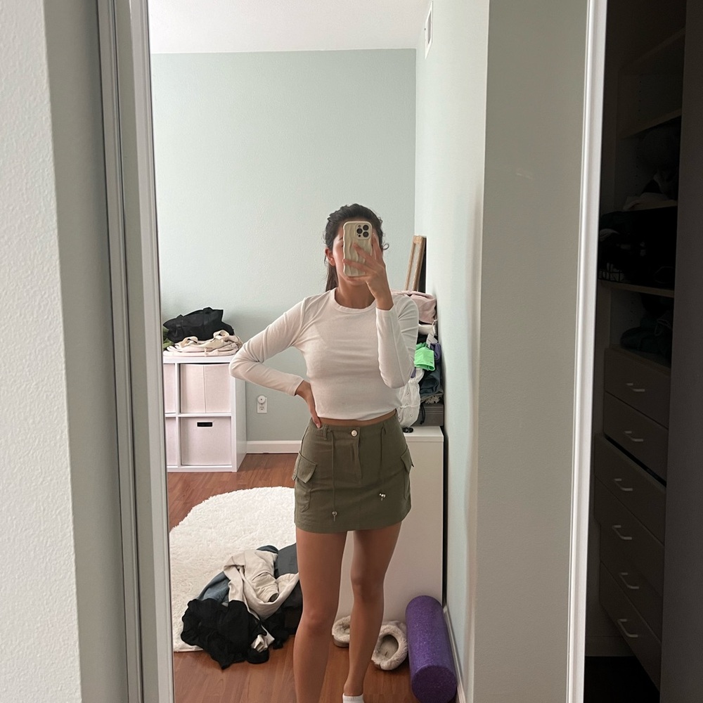 NWT princess polly cargo skirt